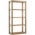 Tarrow Bookcase, Light Warm Wash by Dovetail at Eve Furniture