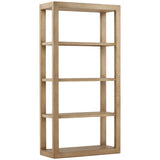 Tarrow Bookcase, Light Warm Wash by Dovetail at Eve Furniture