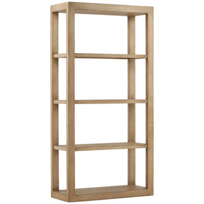 Tarrow Bookcase, Light Warm Wash by Dovetail at Eve Furniture