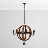 Tarsus Yellow/Brown Chandelier by Classic Home at Eve Furniture