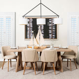 Tartane Large 22L x 2W Brown/Cream Nautical Inspired Sailboat by Mercana at Eve Furniture