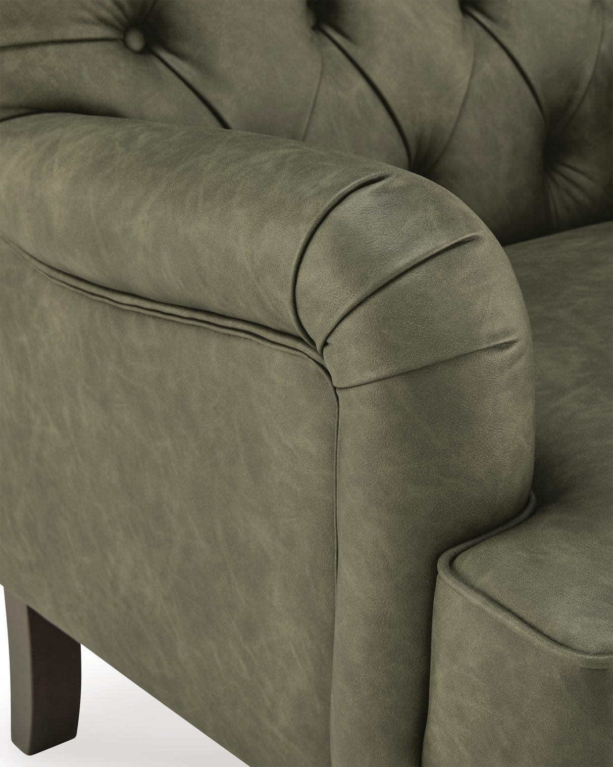 Tartonelle Green Accent Chair by Ashley at Eve Furniture