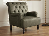 Tartonelle Green Accent Chair by Ashley at Eve Furniture