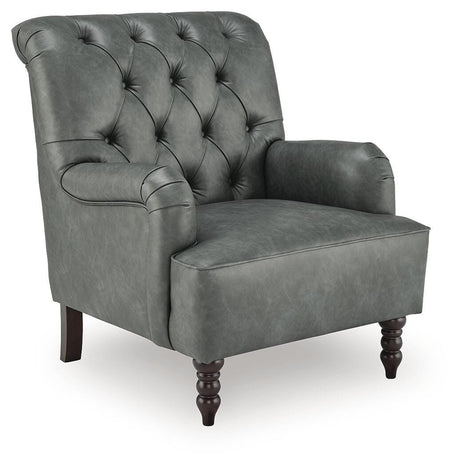 Tartonelle Slate Accent Chair by Ashley at Eve Furniture