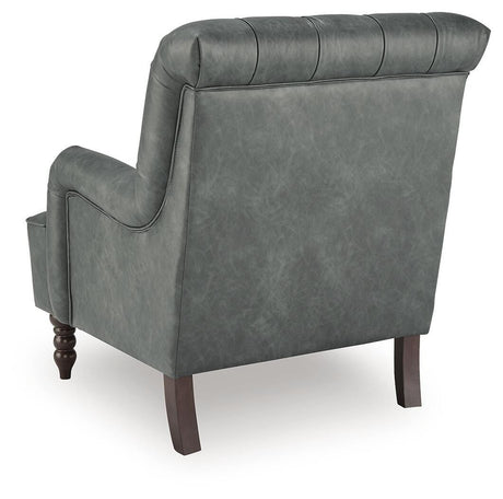 Tartonelle Slate Accent Chair by Ashley at Eve Furniture