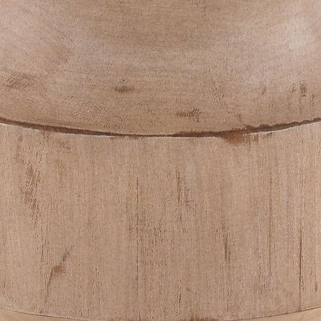 Taryn Side Table, Light Warm Wash by Dovetail at Eve Furniture