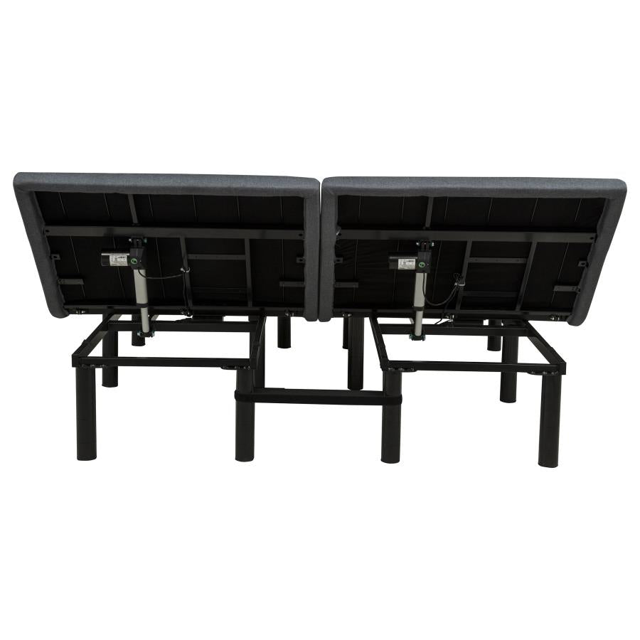 Tasca 2-Piece Split Eastern King Dual-Motor Adjustable Bed Base by Coaster at Eve Furniture