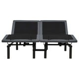 Tasca 2-Piece Split Eastern King Dual-Motor Adjustable Bed Base by Coaster at Eve Furniture