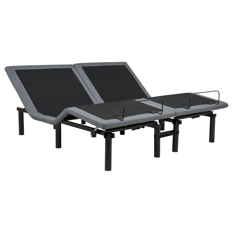 Tasca 2-Piece Split Eastern King Dual-Motor Adjustable Bed Base by Coaster at Eve Furniture