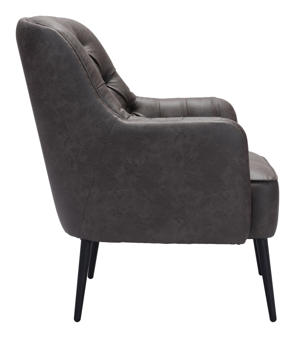 Tasmania Vintage Black Accent Chair by Zuomod at Eve Furniture