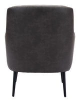 Tasmania Vintage Black Accent Chair by Zuomod at Eve Furniture