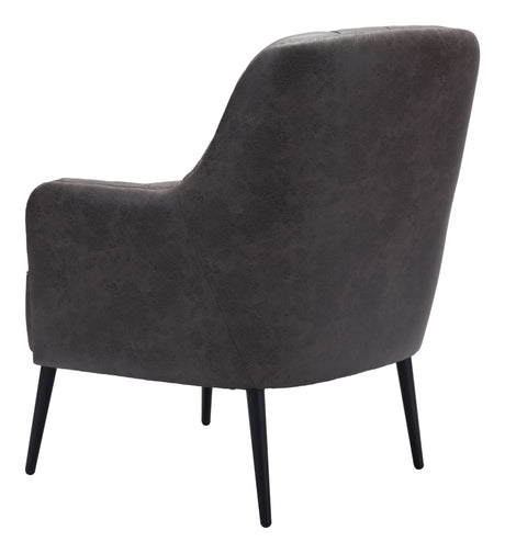 Tasmania Vintage Black Accent Chair by Zuomod at Eve Furniture