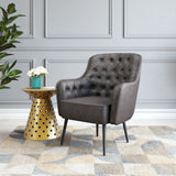 Tasmania Vintage Black Accent Chair by Zuomod at Eve Furniture