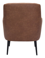 Tasmania Vintage Brown Accent Chair by Zuomod at Eve Furniture
