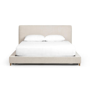 Tate Oatmeal Eastern King Bed by Classic Home at Eve Furniture
