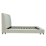 Tate Oatmeal Eastern King Bed by Classic Home at Eve Furniture