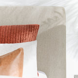 Tate Oatmeal Queen Bed by Classic Home at Eve Furniture