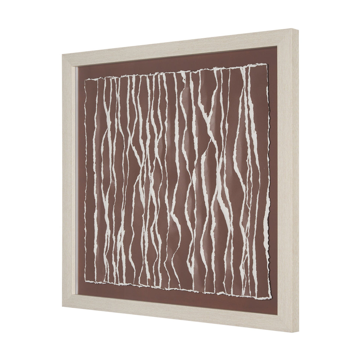 Tattered Waves I by Studio M a handmade Original Framed 3D Textured Artwork under Glass by Mercana at Eve Furniture