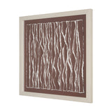 Tattered Waves I by Studio M a handmade Original Framed 3D Textured Artwork under Glass by Mercana at Eve Furniture