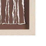 Tattered Waves I by Studio M a handmade Original Framed 3D Textured Artwork under Glass by Mercana at Eve Furniture