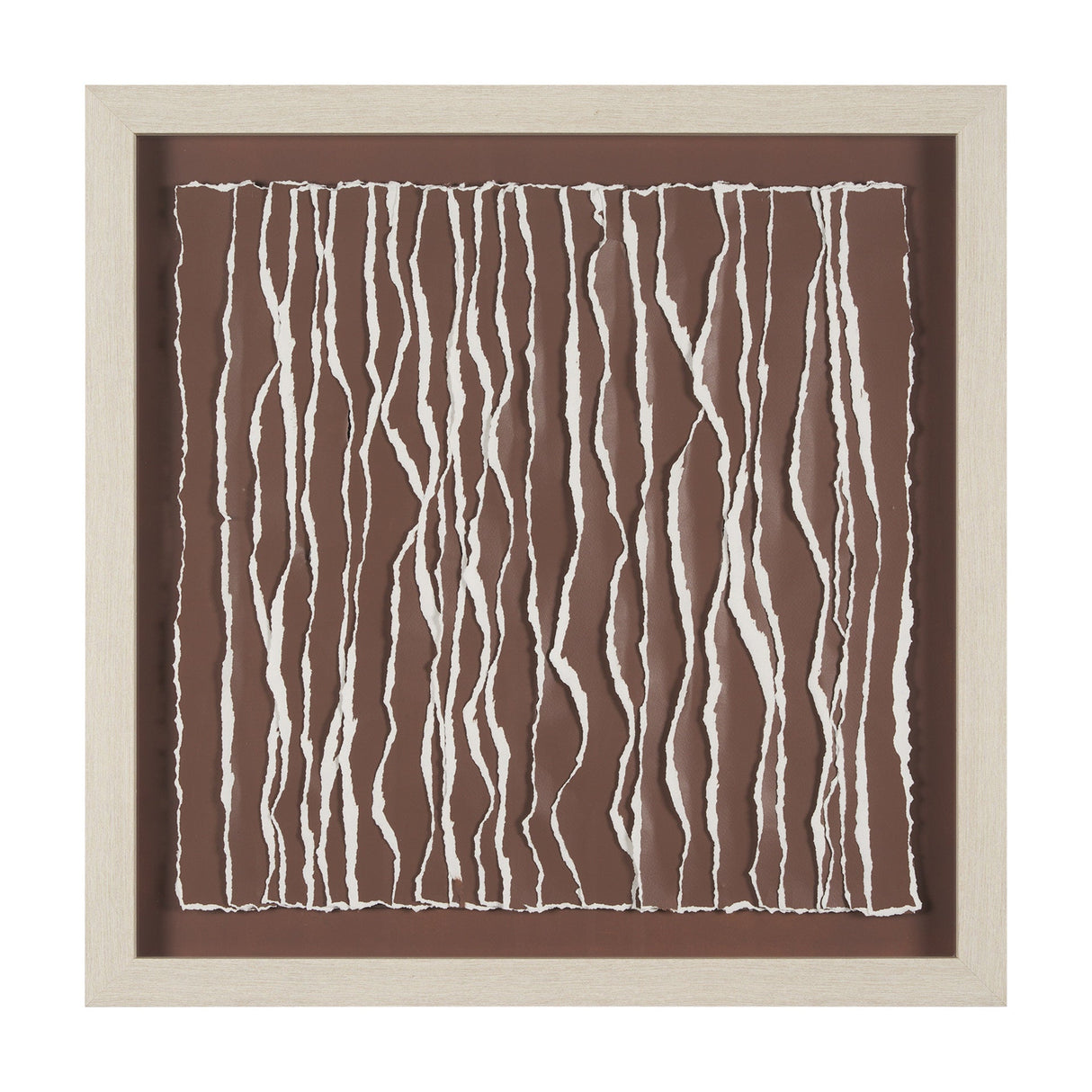 Tattered Waves I by Studio M a handmade Original Framed 3D Textured Artwork under Glass by Mercana at Eve Furniture