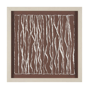 Tattered Waves I by Studio M a handmade Original Framed 3D Textured Artwork under Glass by Mercana at Eve Furniture