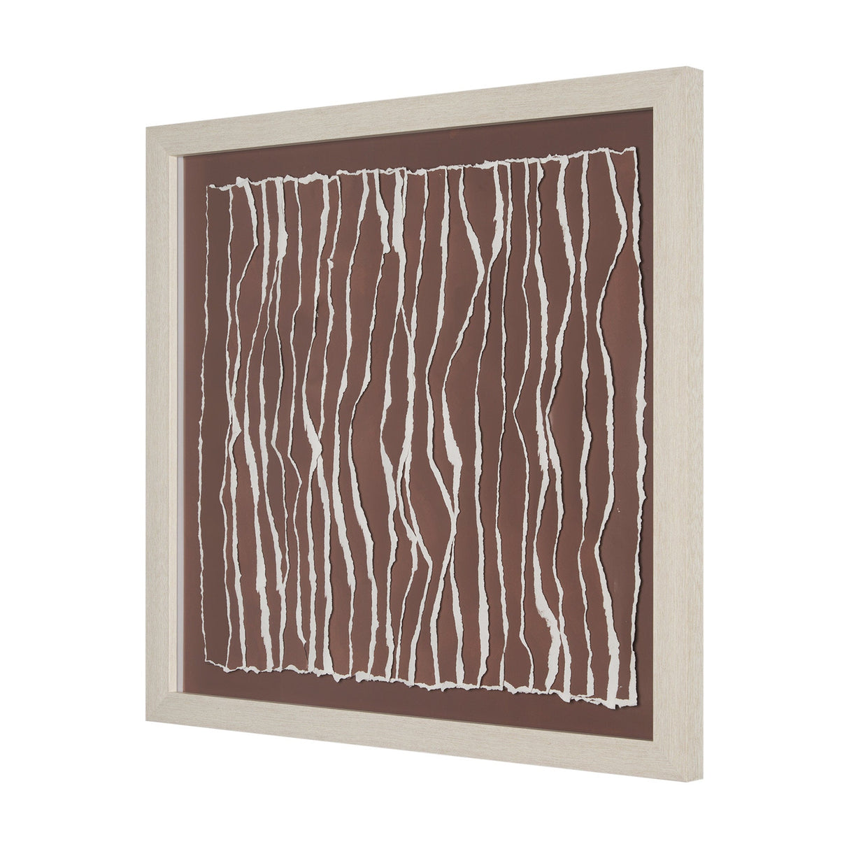 Tattered Waves II by Studio M a handmade Original Framed 3D Textured Artwork under Glass by Mercana at Eve Furniture