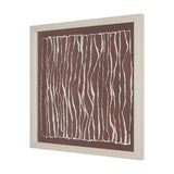 Tattered Waves II by Studio M a handmade Original Framed 3D Textured Artwork under Glass by Mercana at Eve Furniture