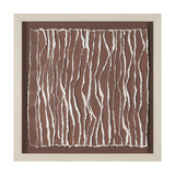 Tattered Waves II by Studio M a handmade Original Framed 3D Textured Artwork under Glass by Mercana at Eve Furniture