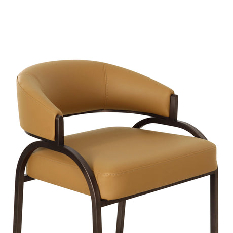 Tatum Performance Vegan Leather Counter Stool by TOV Furniture at Eve Furniture