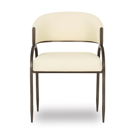 Tatum Performance Vegan Leather Dining Chair by TOV Furniture at Eve Furniture