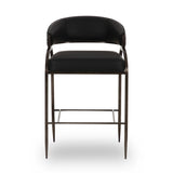 Tatum Vegan Leather 2-Tone Counter Stool by TOV Furniture at Eve Furniture