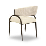 Tatum Vegan Leather 2-Tone Dining Chair by TOV Furniture at Eve Furniture