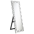 Tavin Geometric Frame Cheval Mirror by Coaster at Eve Furniture