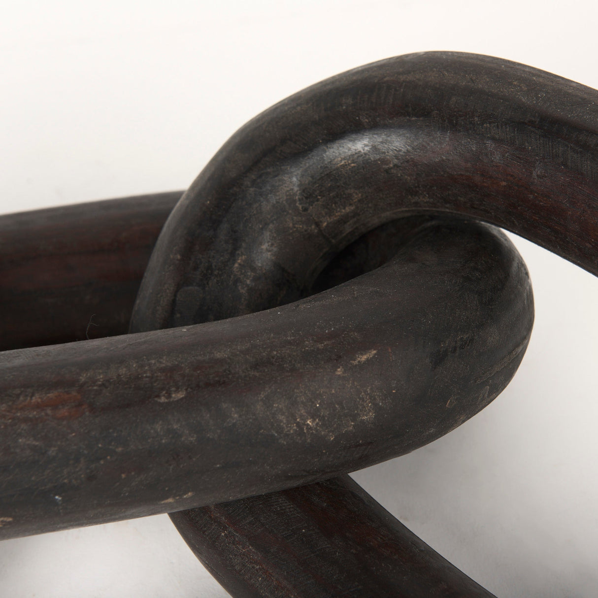Tayla Large Black-Brown Wood Chain Link by Mercana at Eve Furniture