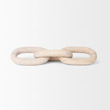 Tayla Large Blonde Wood Chain Link by Mercana at Eve Furniture