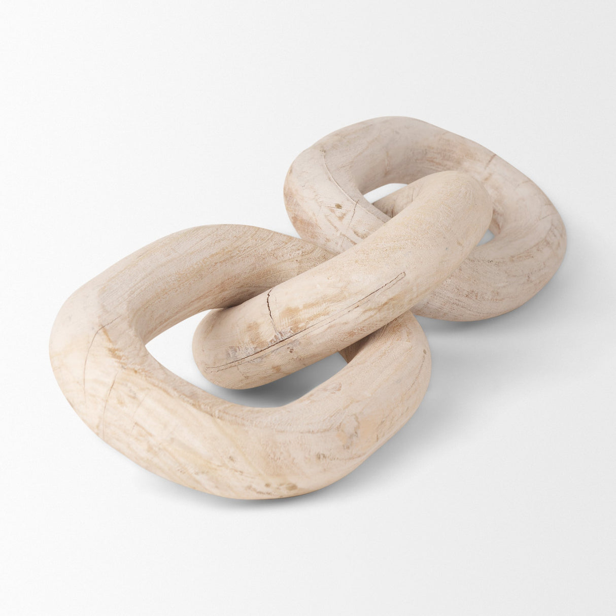 Tayla Large Blonde Wood Chain Link by Mercana at Eve Furniture