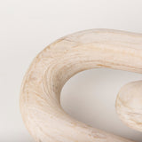 Tayla Large Blonde Wood Chain Link by Mercana at Eve Furniture