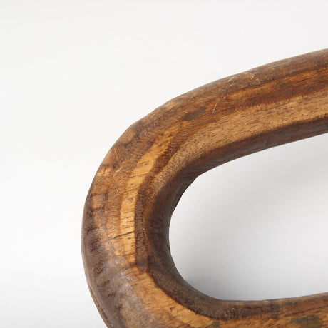 Tayla Large Medium Brown Wood Chain Link by Mercana at Eve Furniture