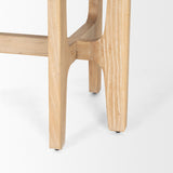 Taylin Light Brown Solid Wood Desk by Mercana at Eve Furniture