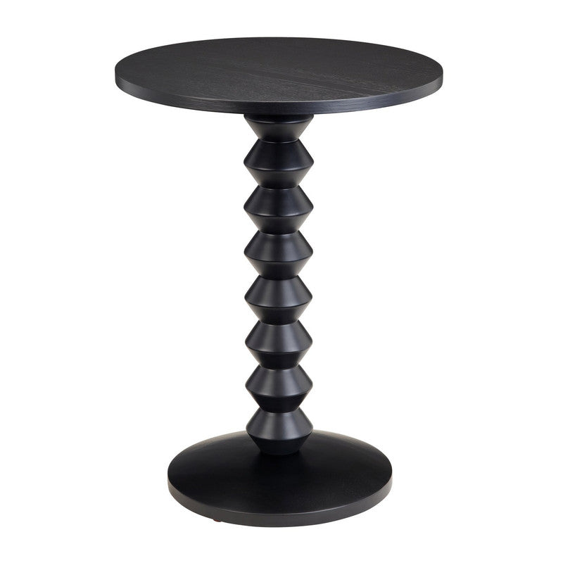 Taylor Black Accent Table by Crestview at Eve Furniture