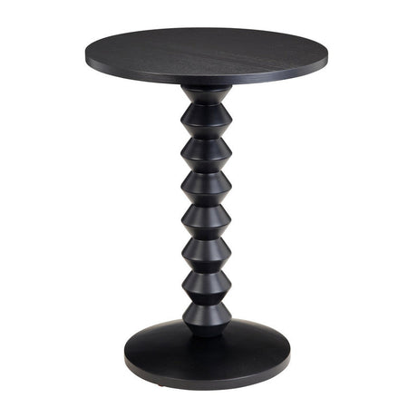 Taylor Black Accent Table by Crestview at Eve Furniture