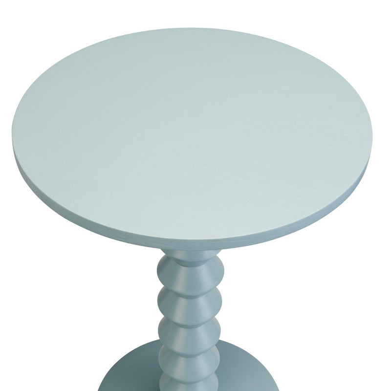 Taylor Blue Accent Table by Crestview at Eve Furniture
