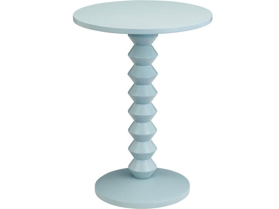 Taylor Blue Accent Table by Crestview at Eve Furniture