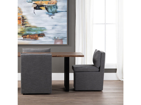Taylor Charcoal Dining Chair (Set of 2) by Crestview at Eve Furniture