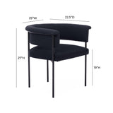 Taylor Performance Linen Dining Chair by TOV Furniture at Eve Furniture