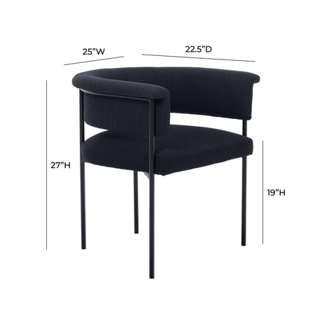Taylor Performance Linen Dining Chair by TOV Furniture at Eve Furniture