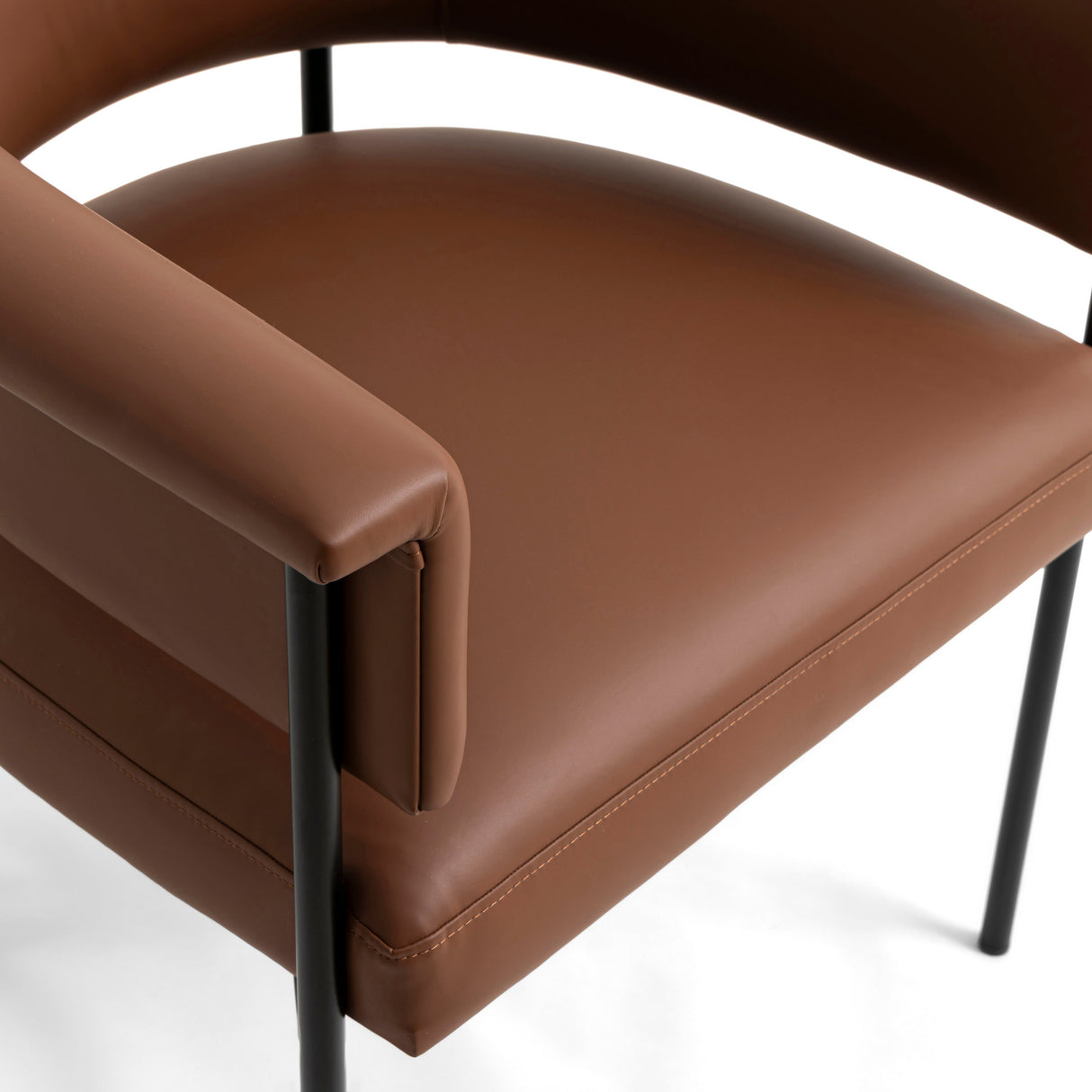 Taylor Performance Vegan Leather Dining Chair by TOV Furniture at Eve Furniture