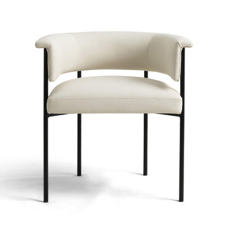 Taylor Performance Vegan Leather Dining Chair by TOV Furniture at Eve Furniture