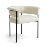 Taylor Performance Vegan Leather Dining Chair by TOV Furniture at Eve Furniture
